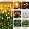 Solar Garden Lights 4-Pack – 32 LED Firefly Solar Lights for Patio, Pathway & Outdoor Decor